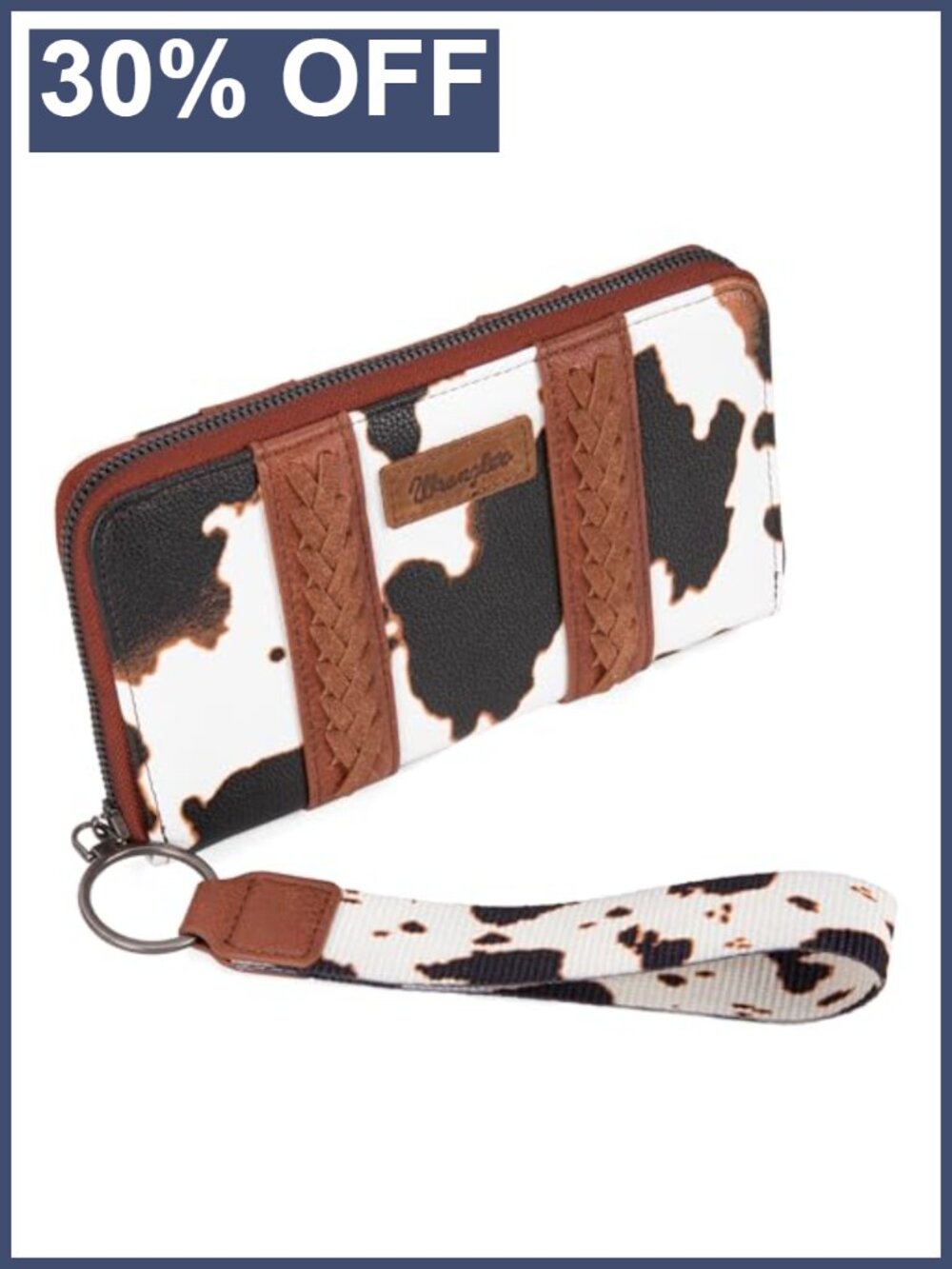 Wrangler Wristlet Western Wallet Boho Aztec Credit Card Holder RFID Women